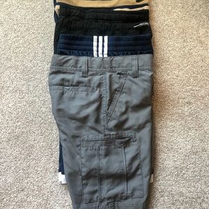 6 pairs boys shorts all size 8